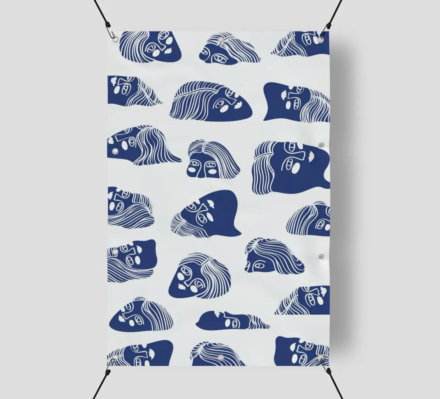 Faces pvc-zeil van Pure