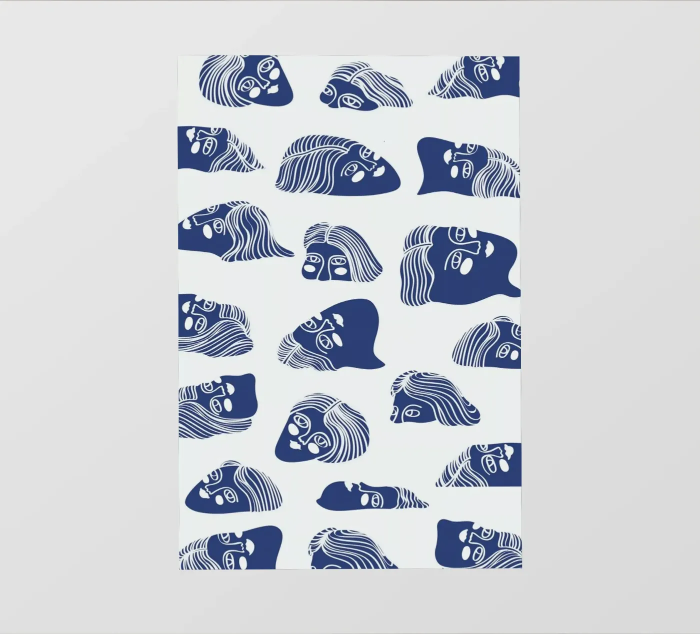 Faces pvc-zeil van Pure