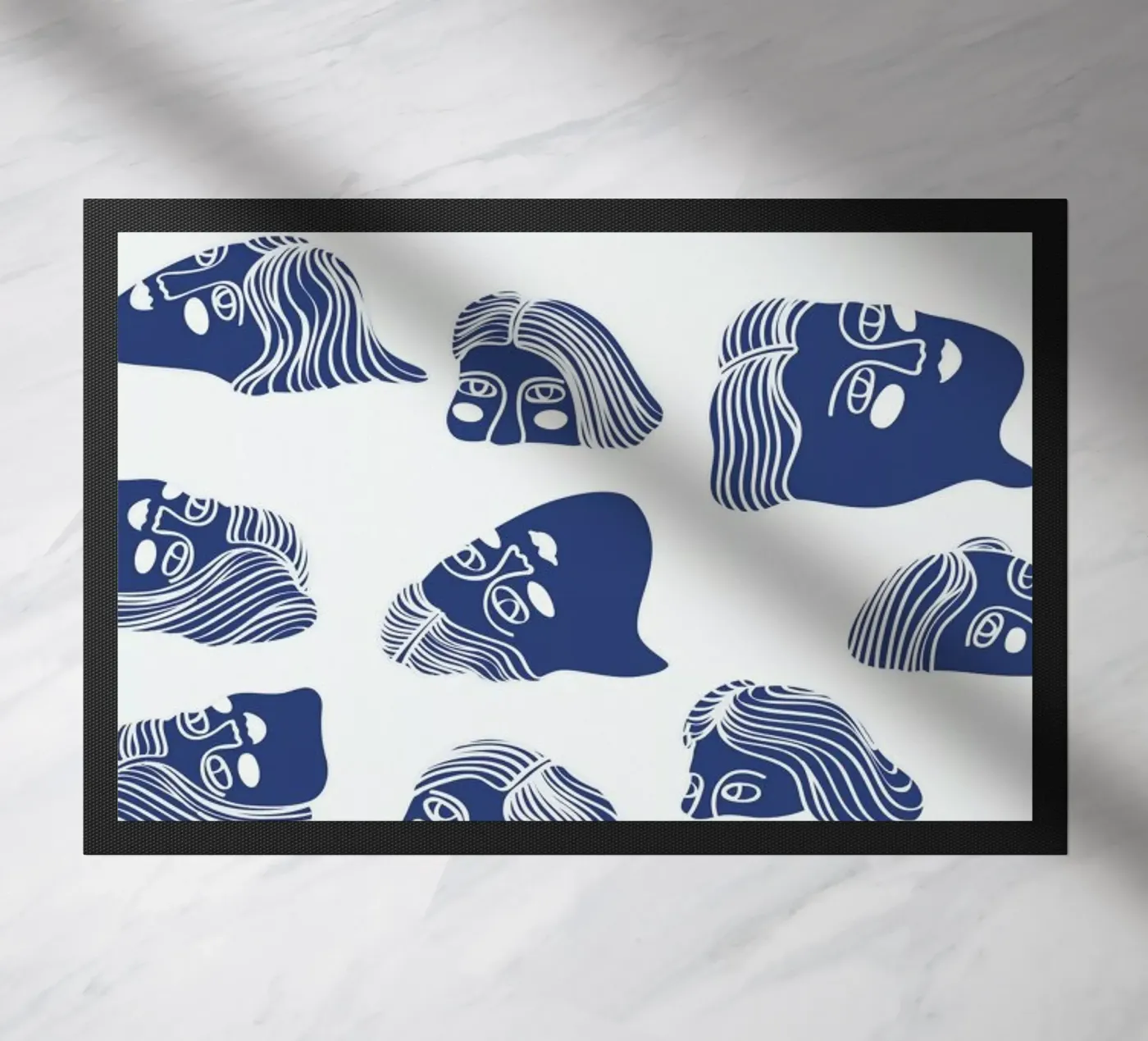 Faces Fußmatte von Pure