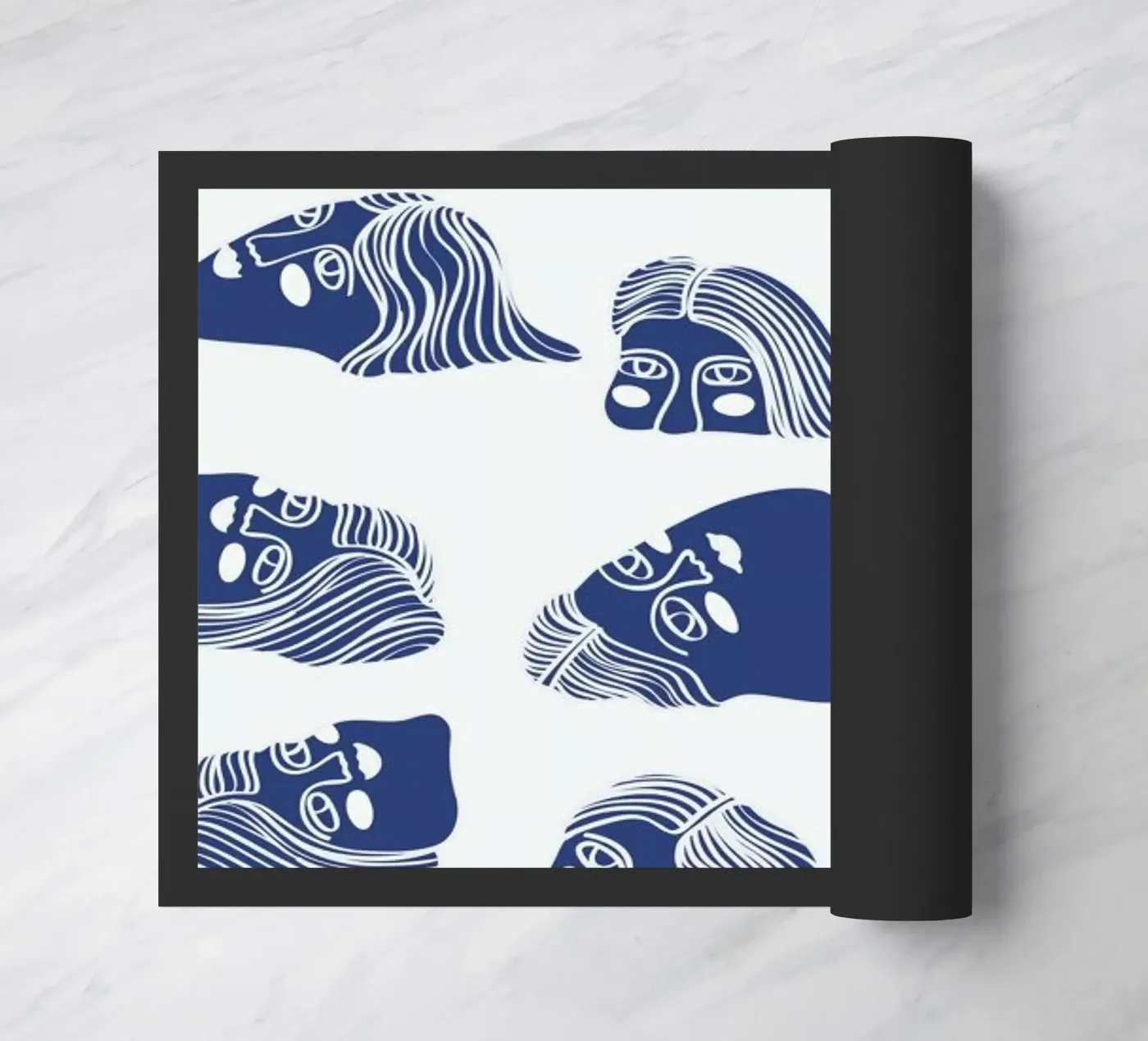 Faces Fußmatte von Pure