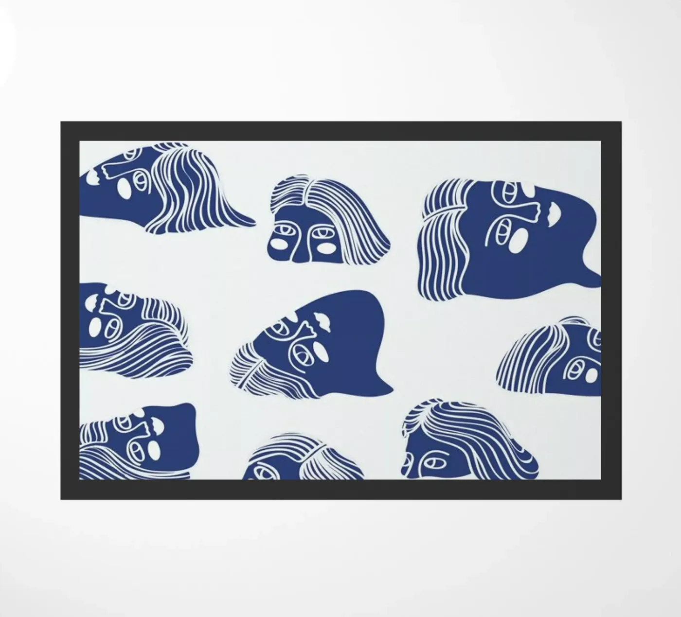 Faces Fußmatte von Pure