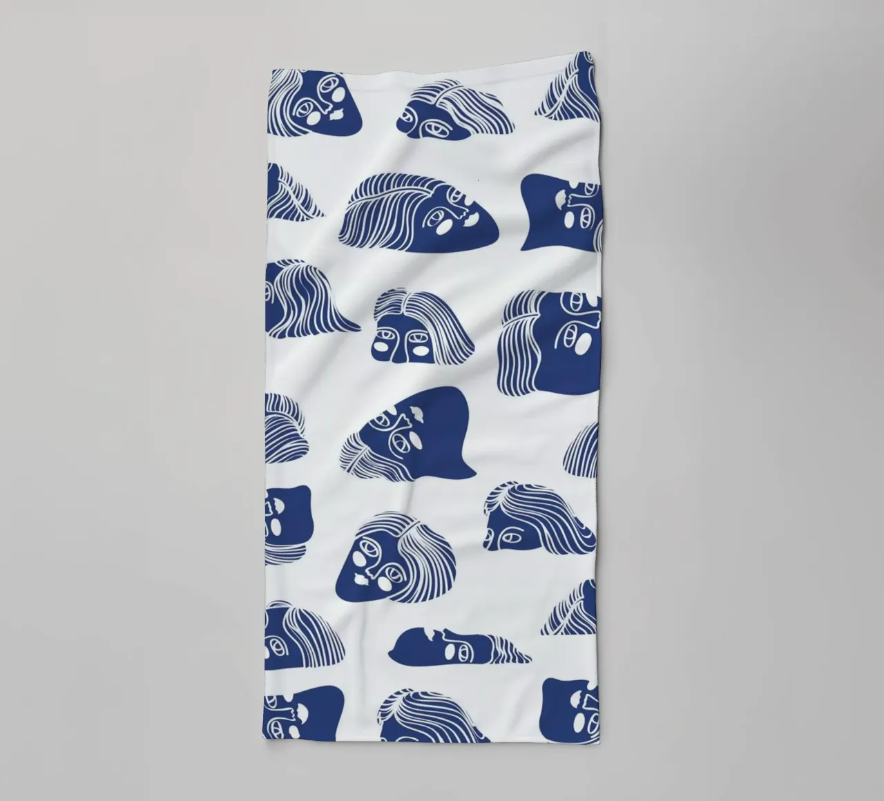 Faces badhanddoek van Pure