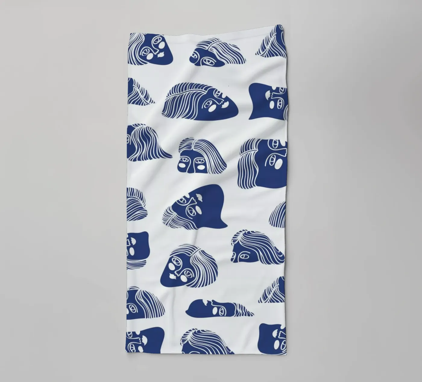 Faces badhanddoek van Pure