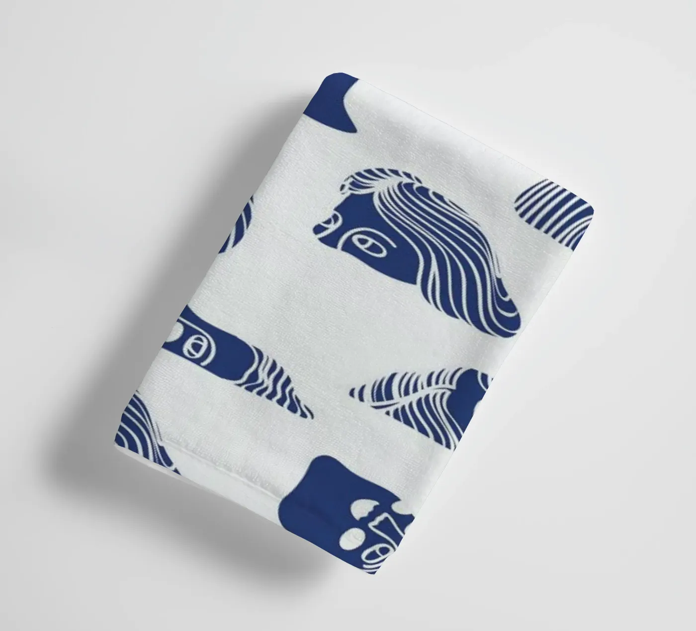 Faces badhanddoek van Pure