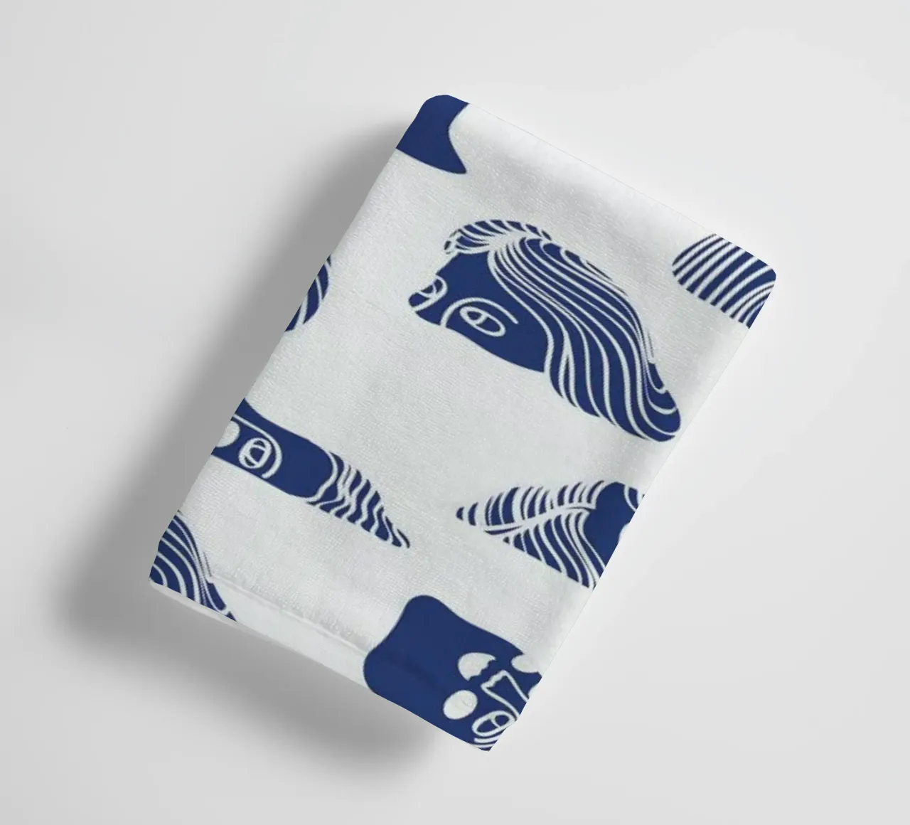 Faces badhanddoek van Pure