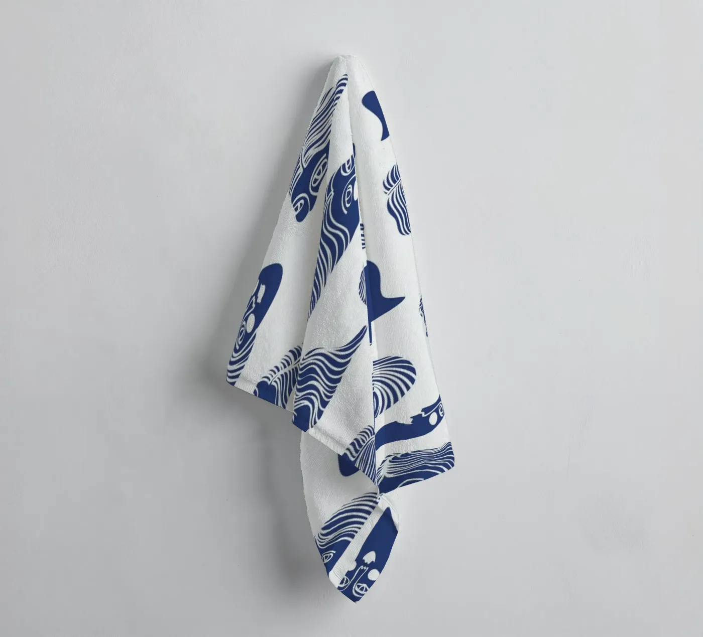 Faces badhanddoek van Pure