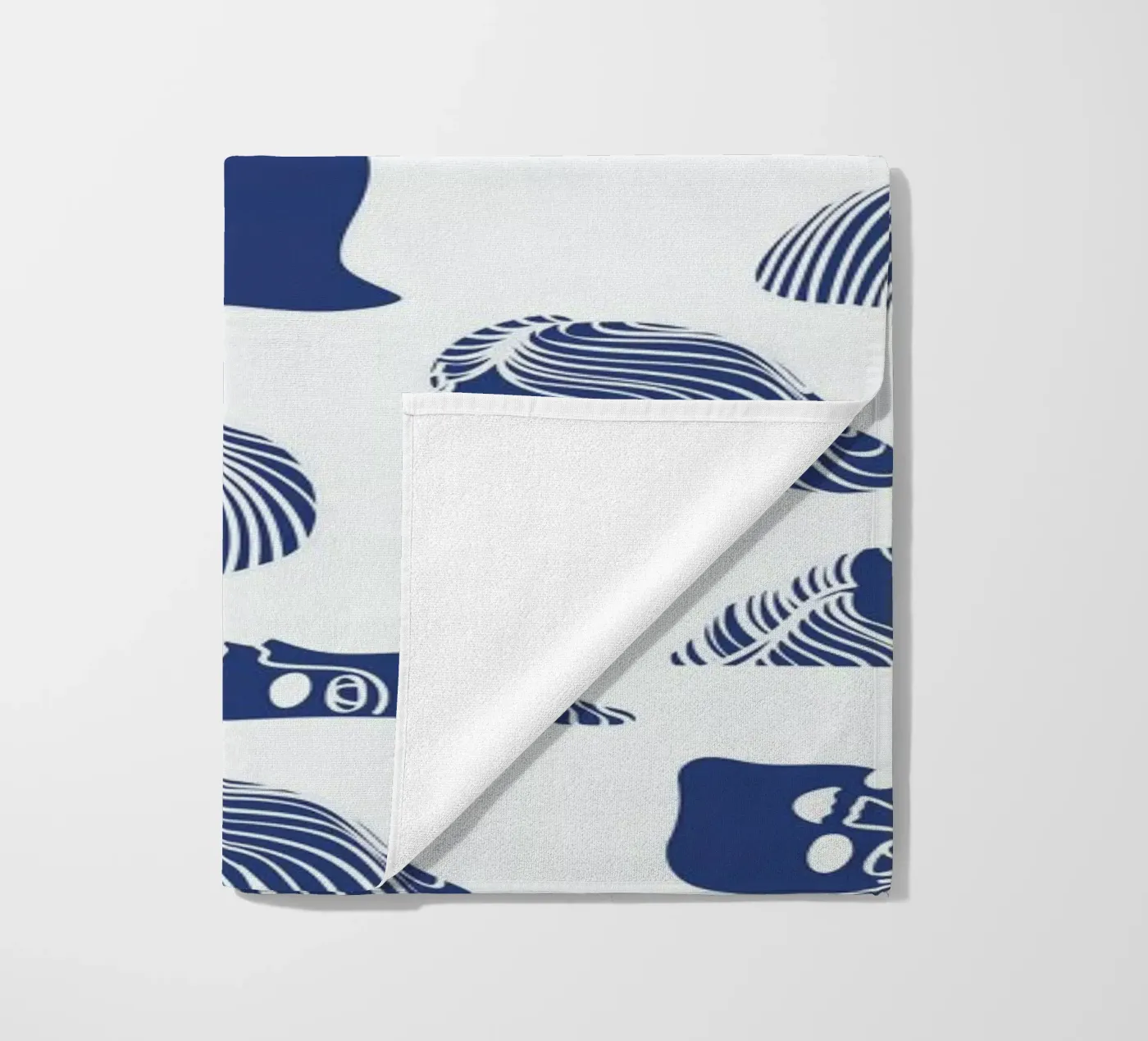Faces beach towel by Pure
