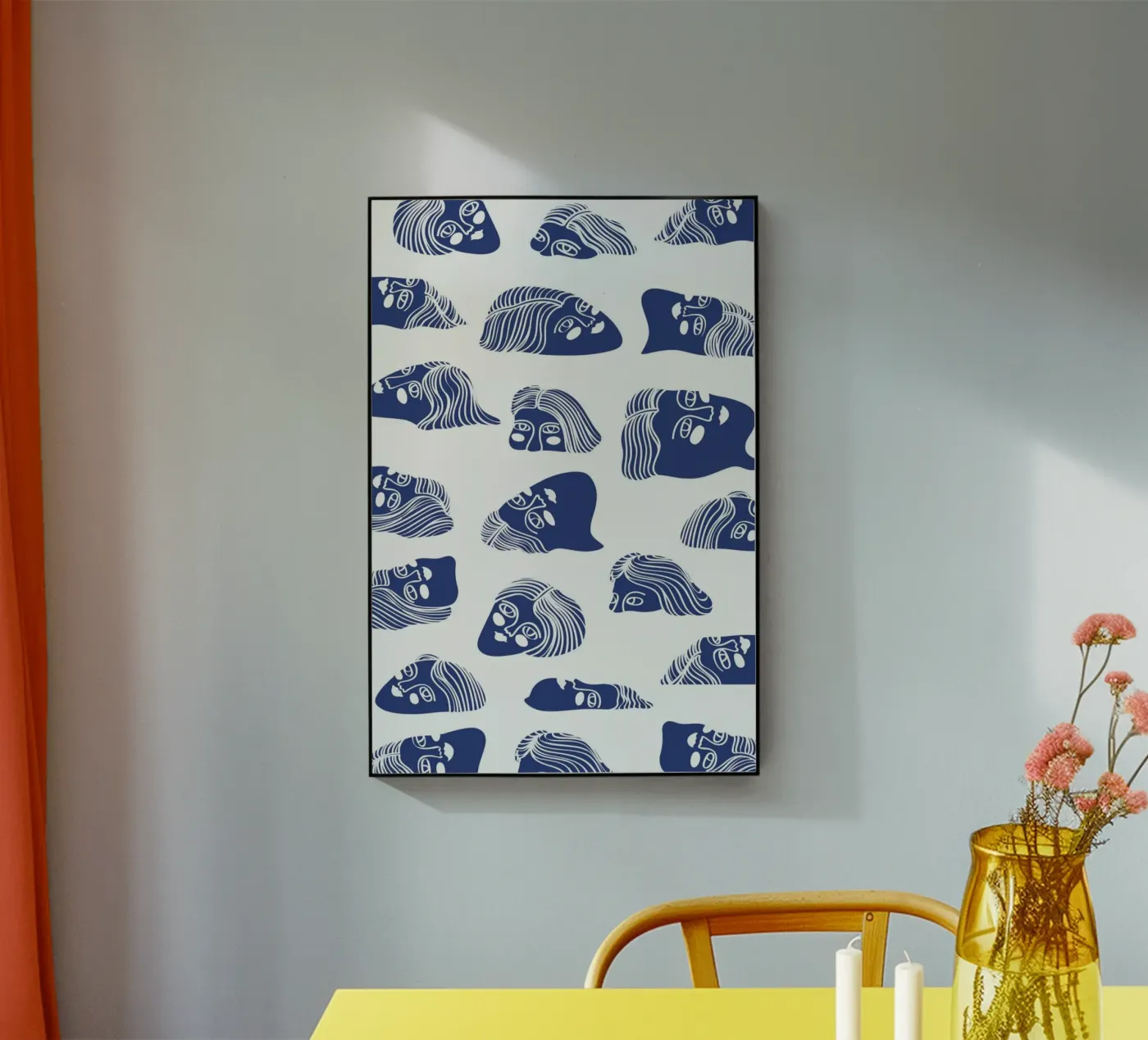 Faces Acryl-Glas von Pure