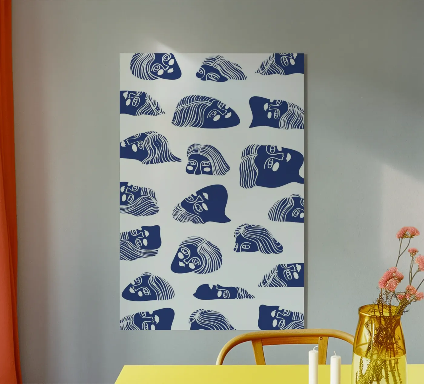 Faces Acryl-Glas von Pure