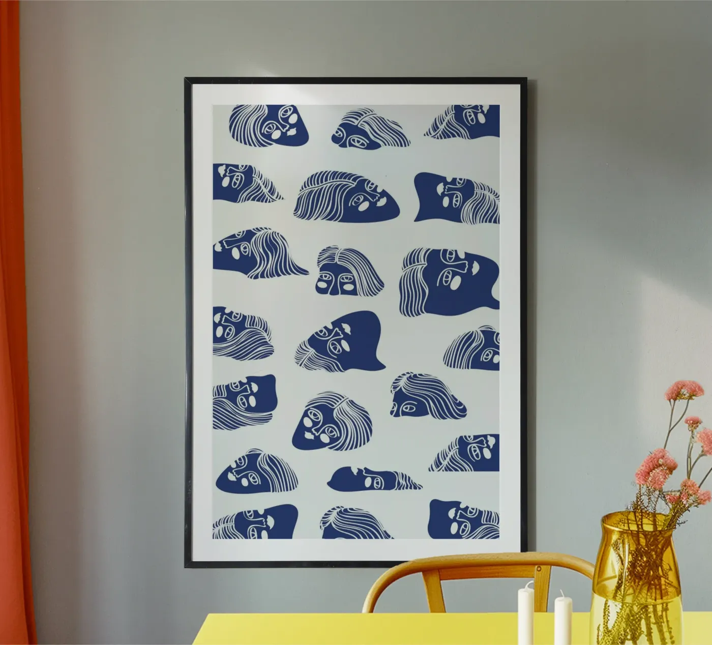 Faces Poster von Pure