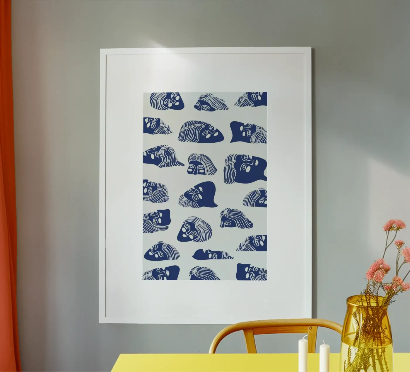 Faces poster by Pure