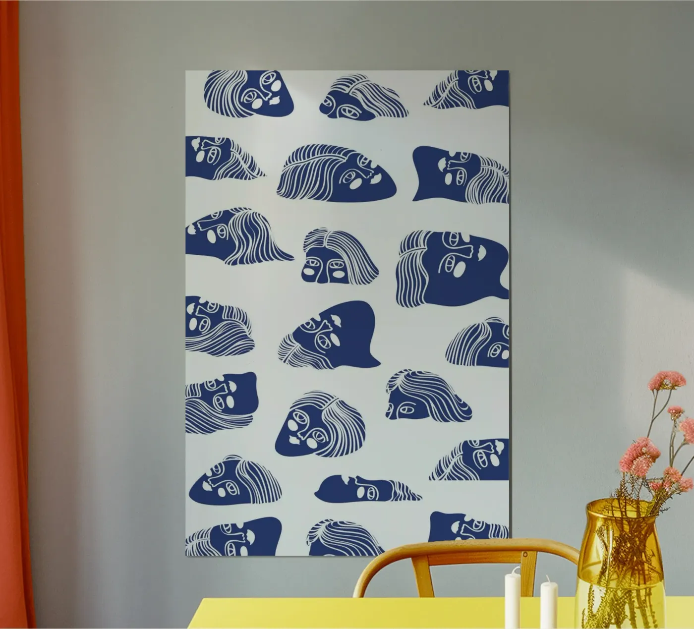 Faces poster by Pure