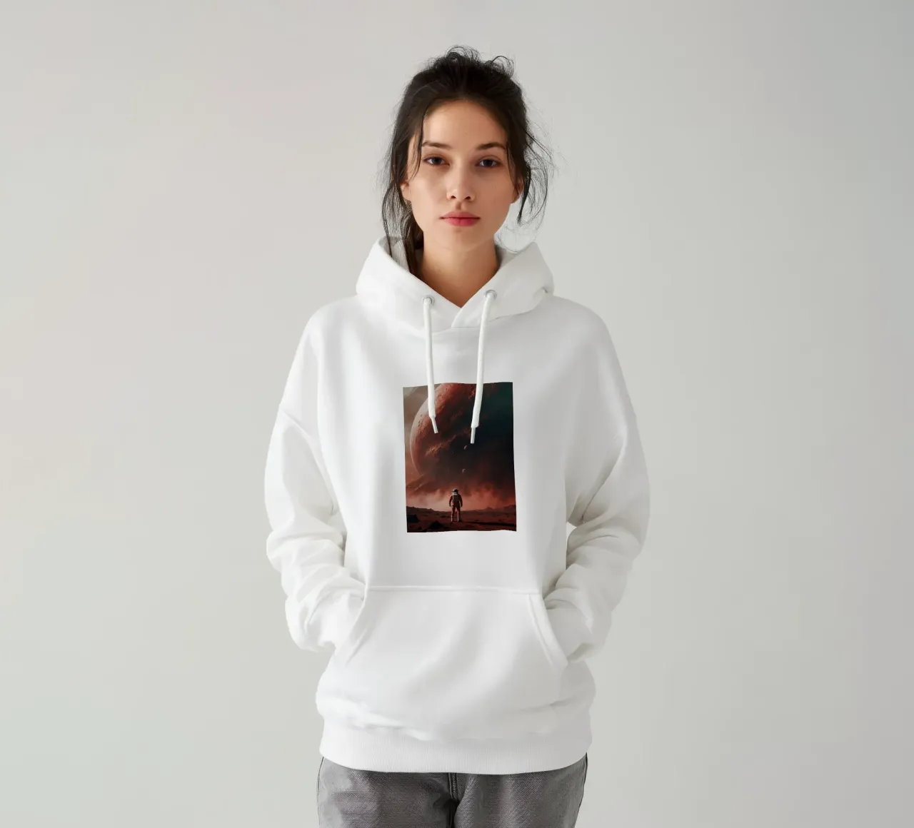 Astraeus felpa con cappuccio da Stellar Dream Art