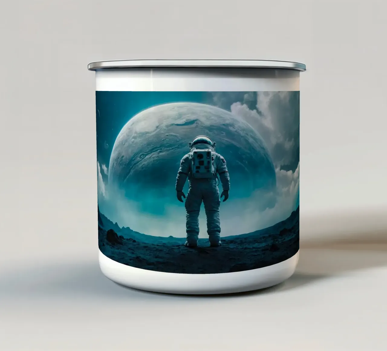 Miraterra tazza in smalto da Stellar Dream Art