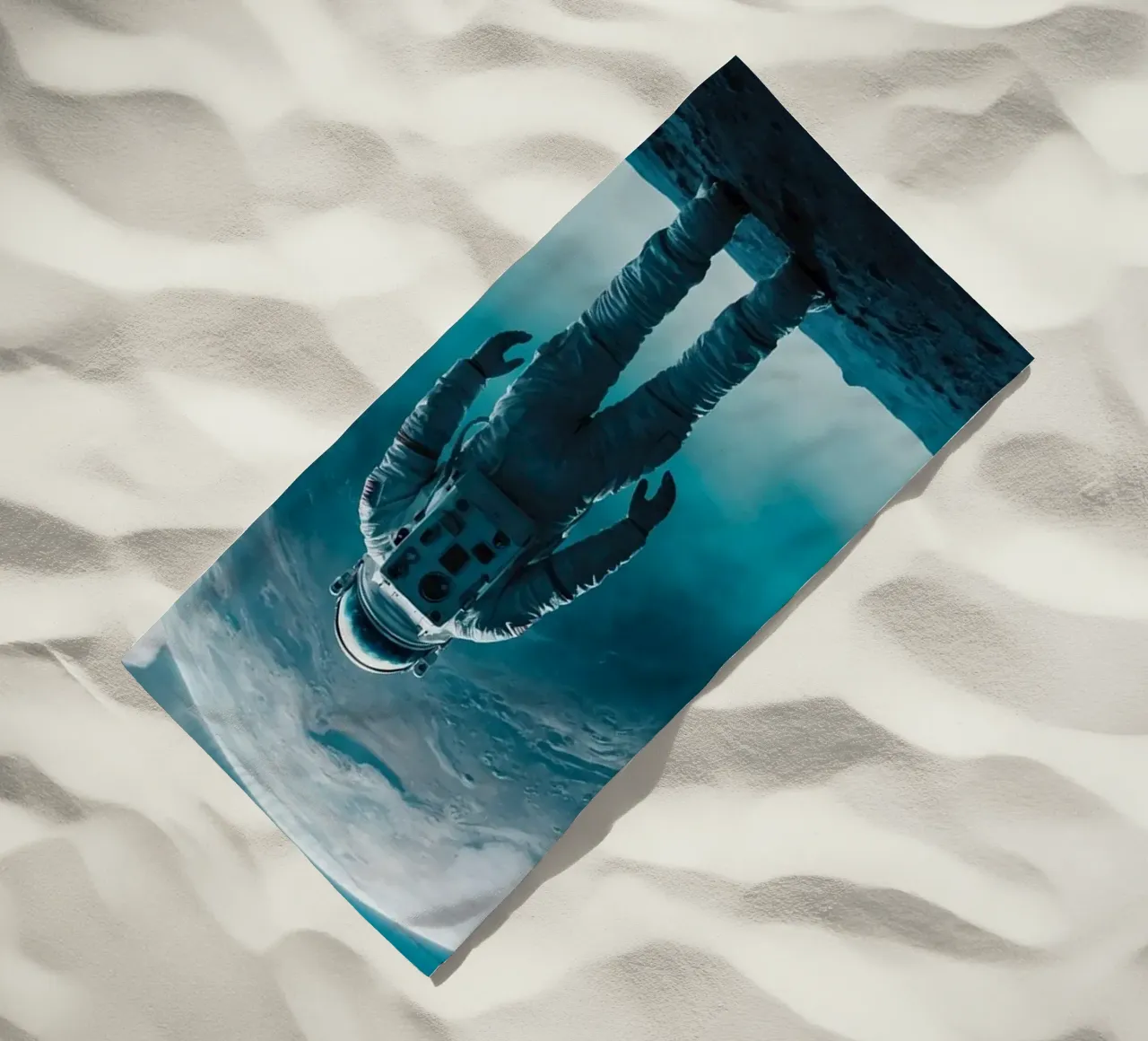 Miraterra beach towel by Stellar Dream Art