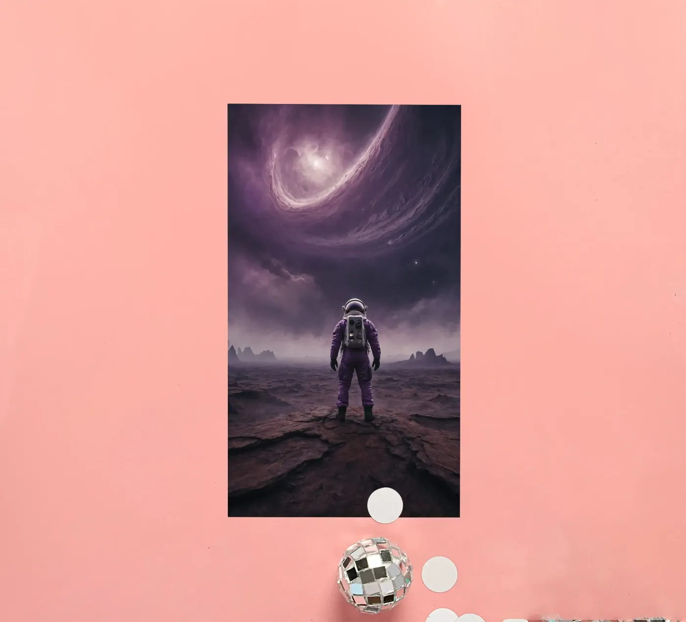 Ecliptan sticker van Stellar Dream Art