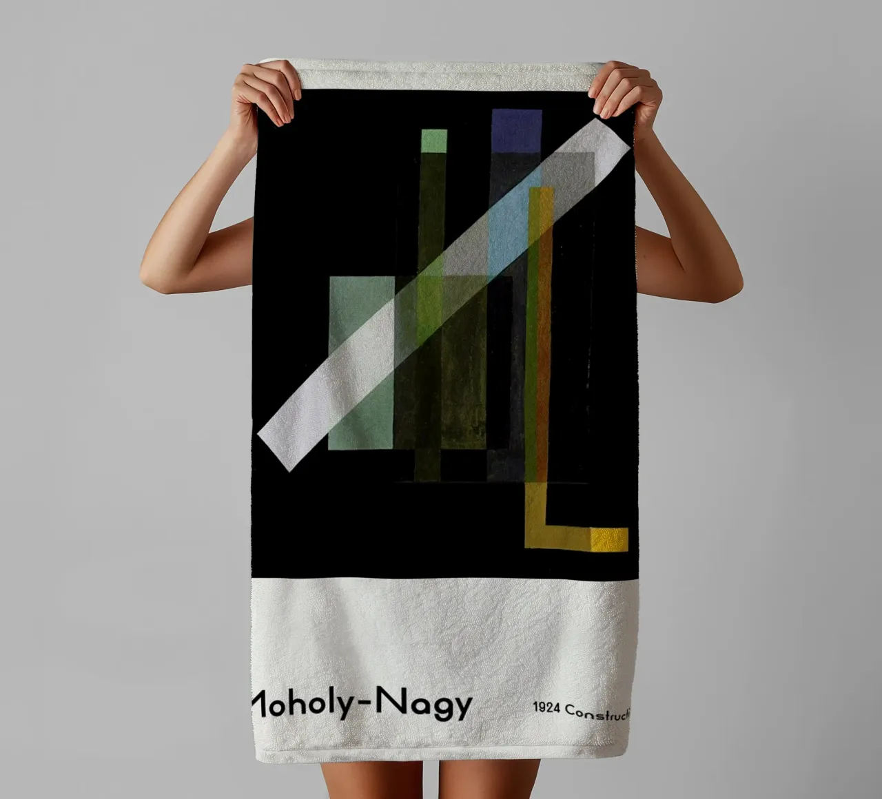 László Moholy-Nagy - Construction, 1924 Handtuch von ARTOTHEK