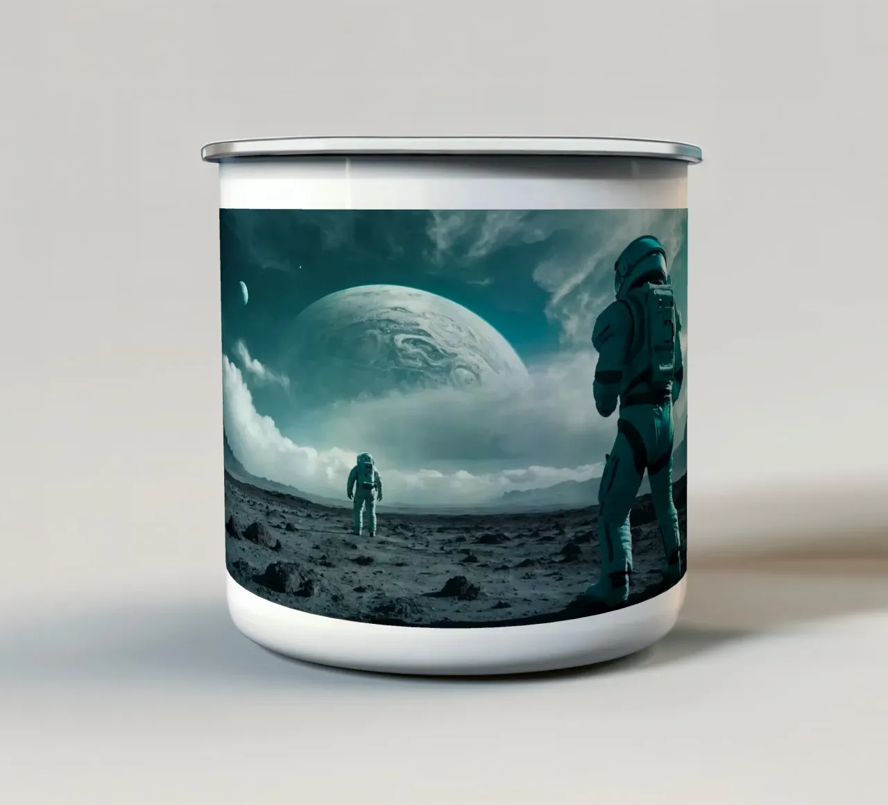 Zephyros tazza in smalto da Stellar Dream Art