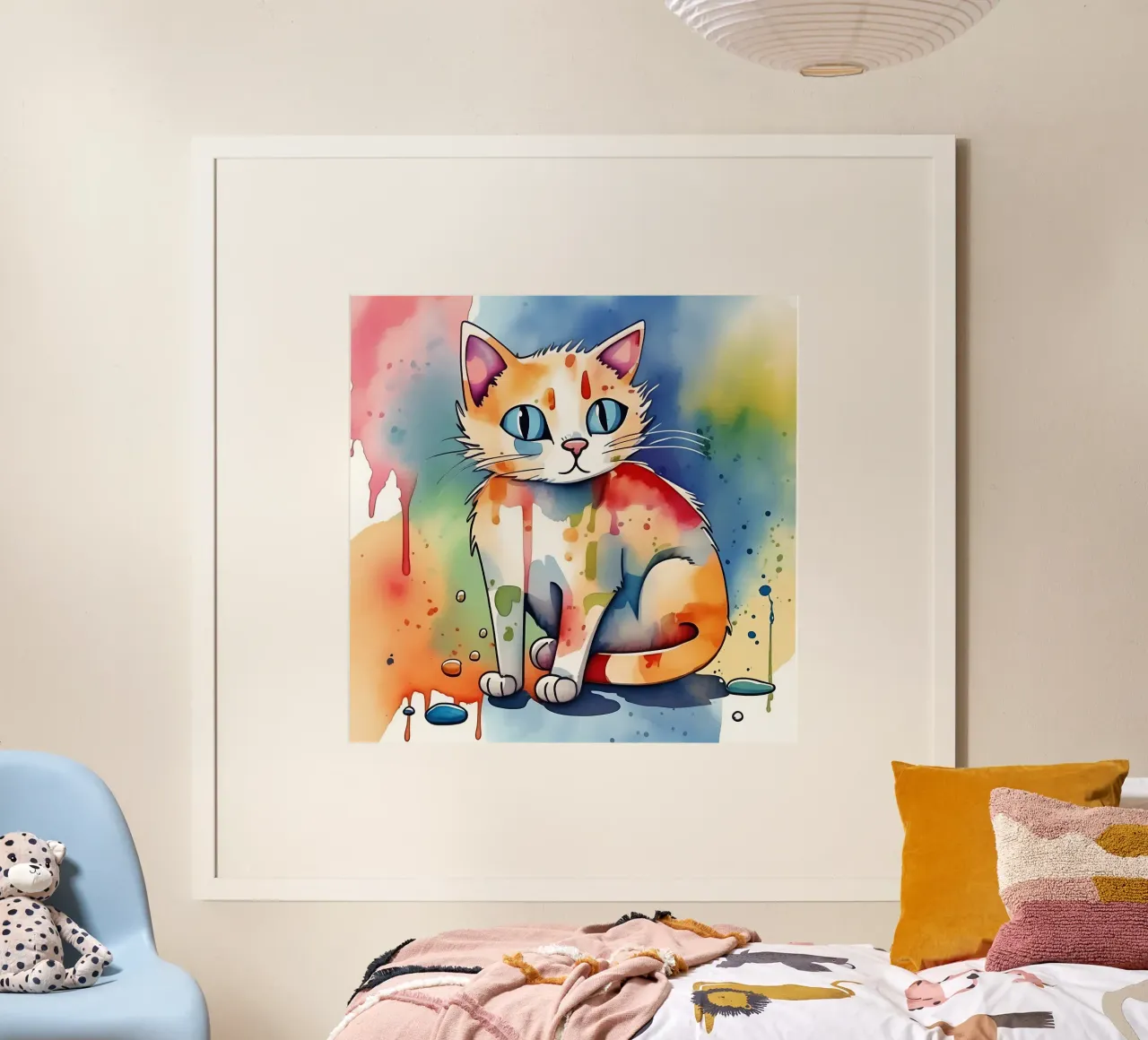 Style_de_chat_M_1 poster de Tierisch bunt by LK