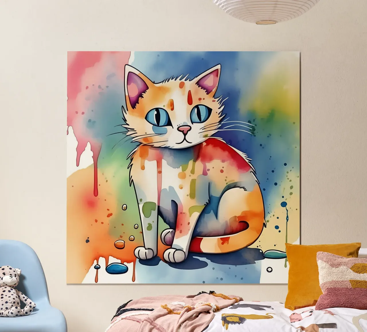 Style_de_chat_M_1 poster de Tierisch bunt by LK