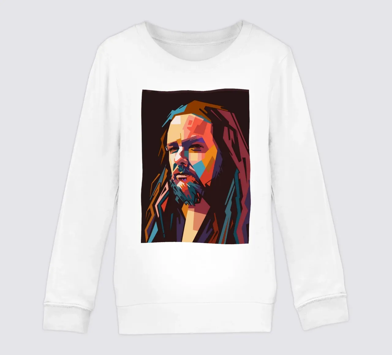 Jhonatan Davis Korn kids sweatshirt by Hantamrata