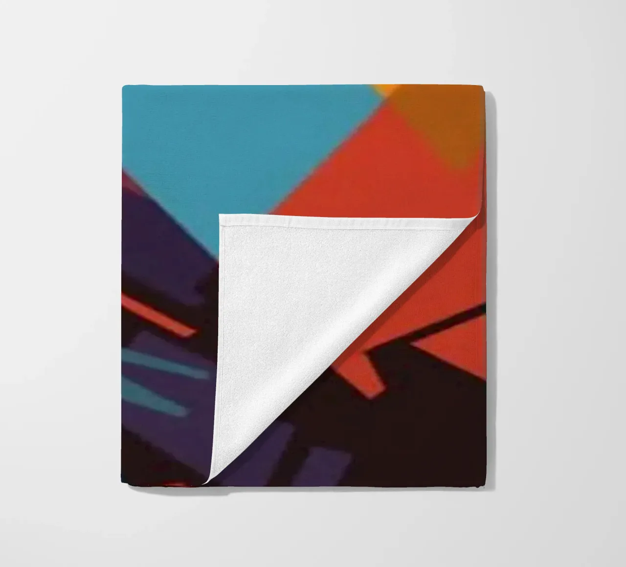 Jhonatan Davis Korn beach towel by Hantamrata