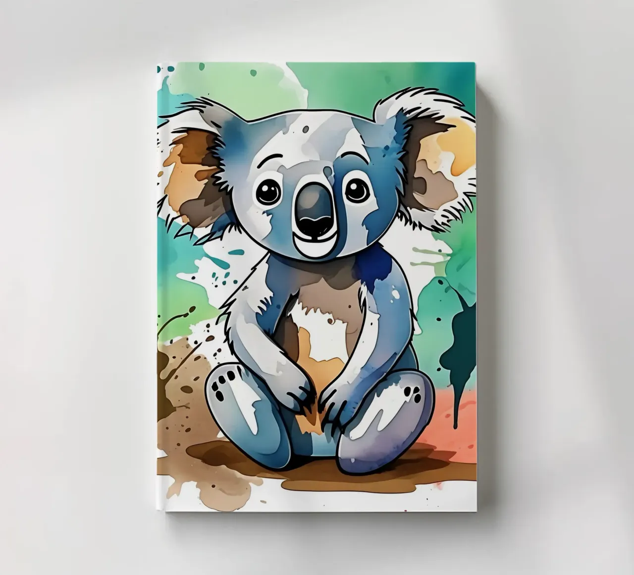 Koala_Style_M_1 notebook by Tierisch bunt by LK