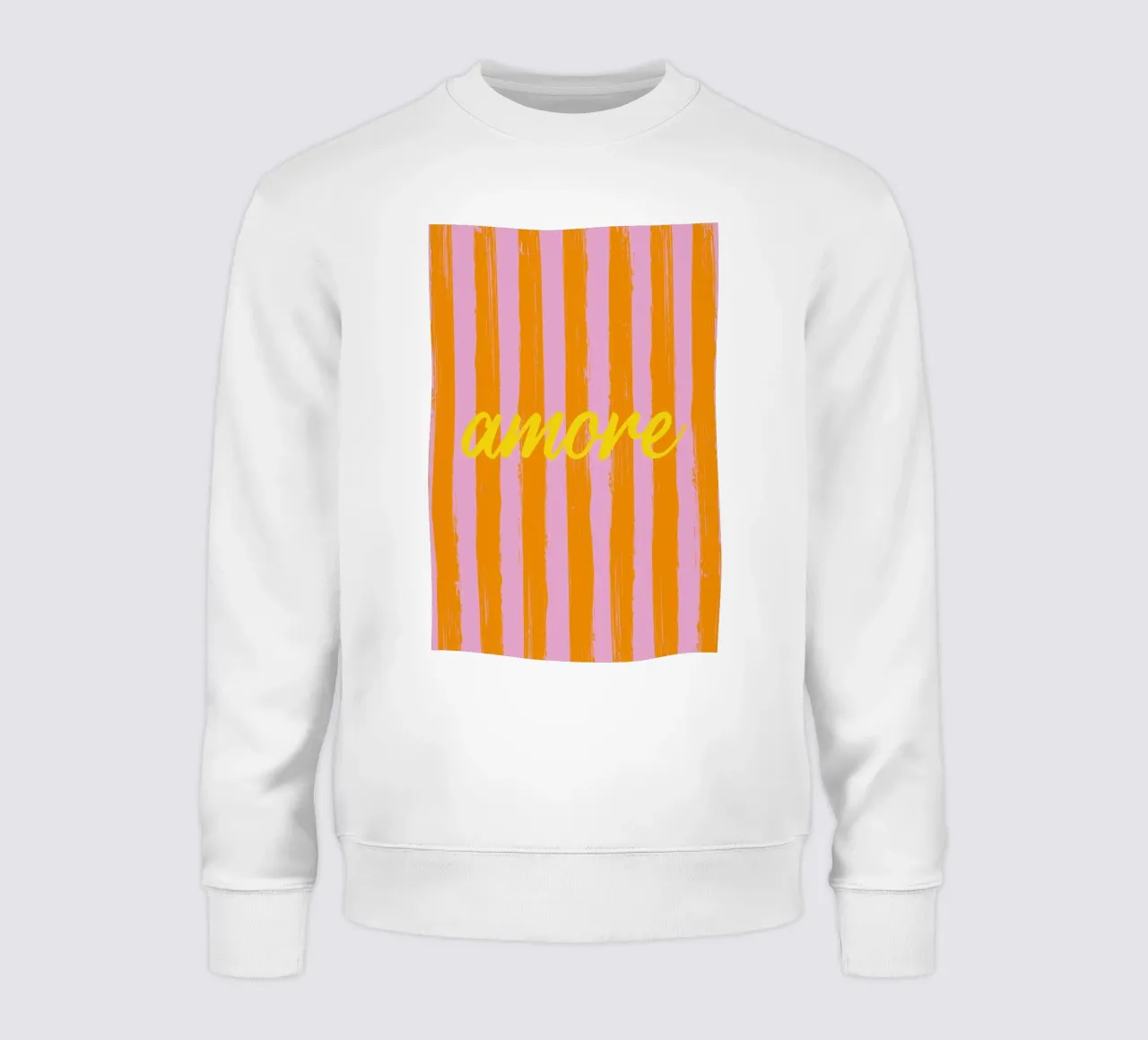 Amore a Strisce felpa da pierosvisuals