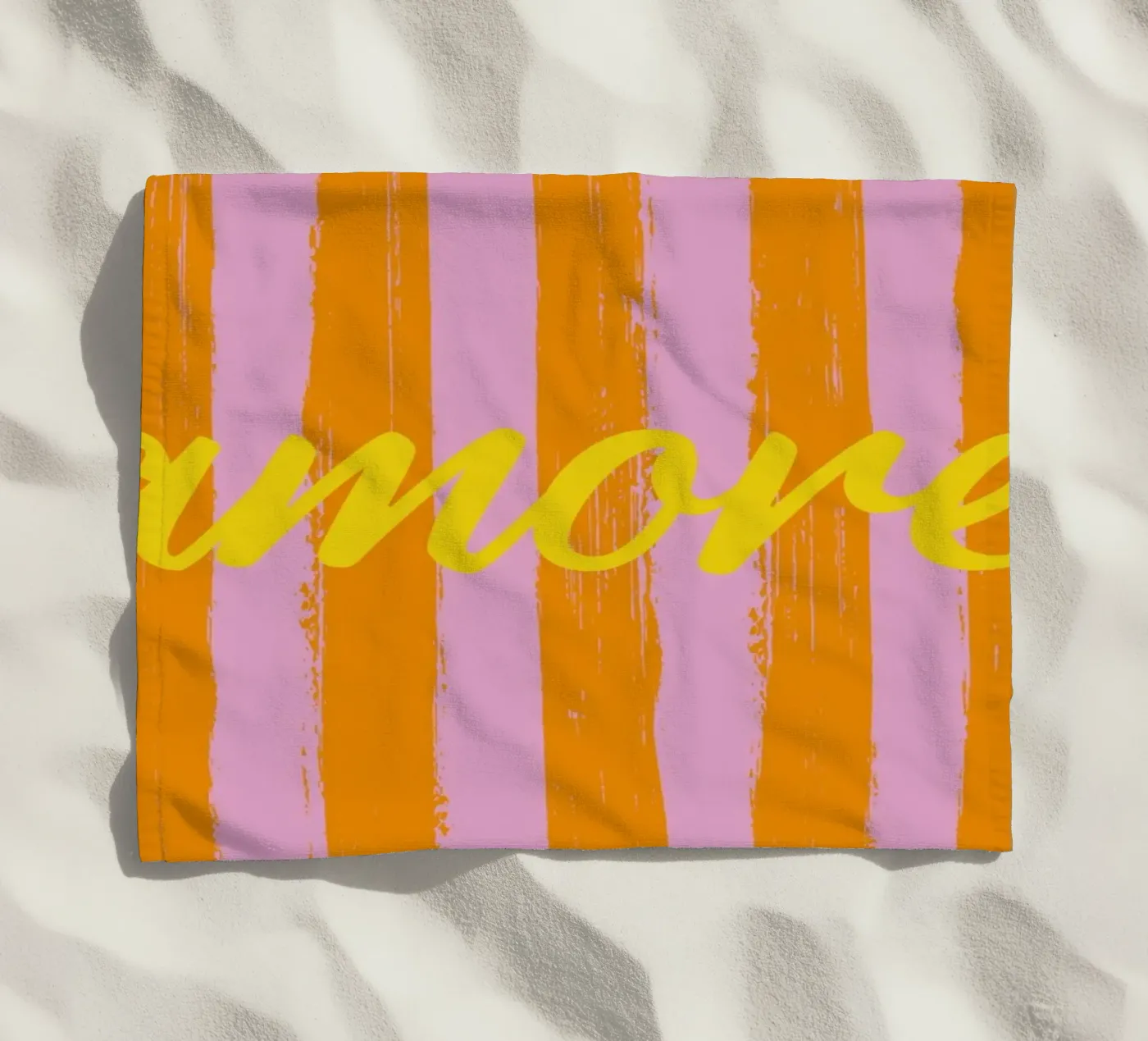 Amore a Strisce telo mare da pierosvisuals