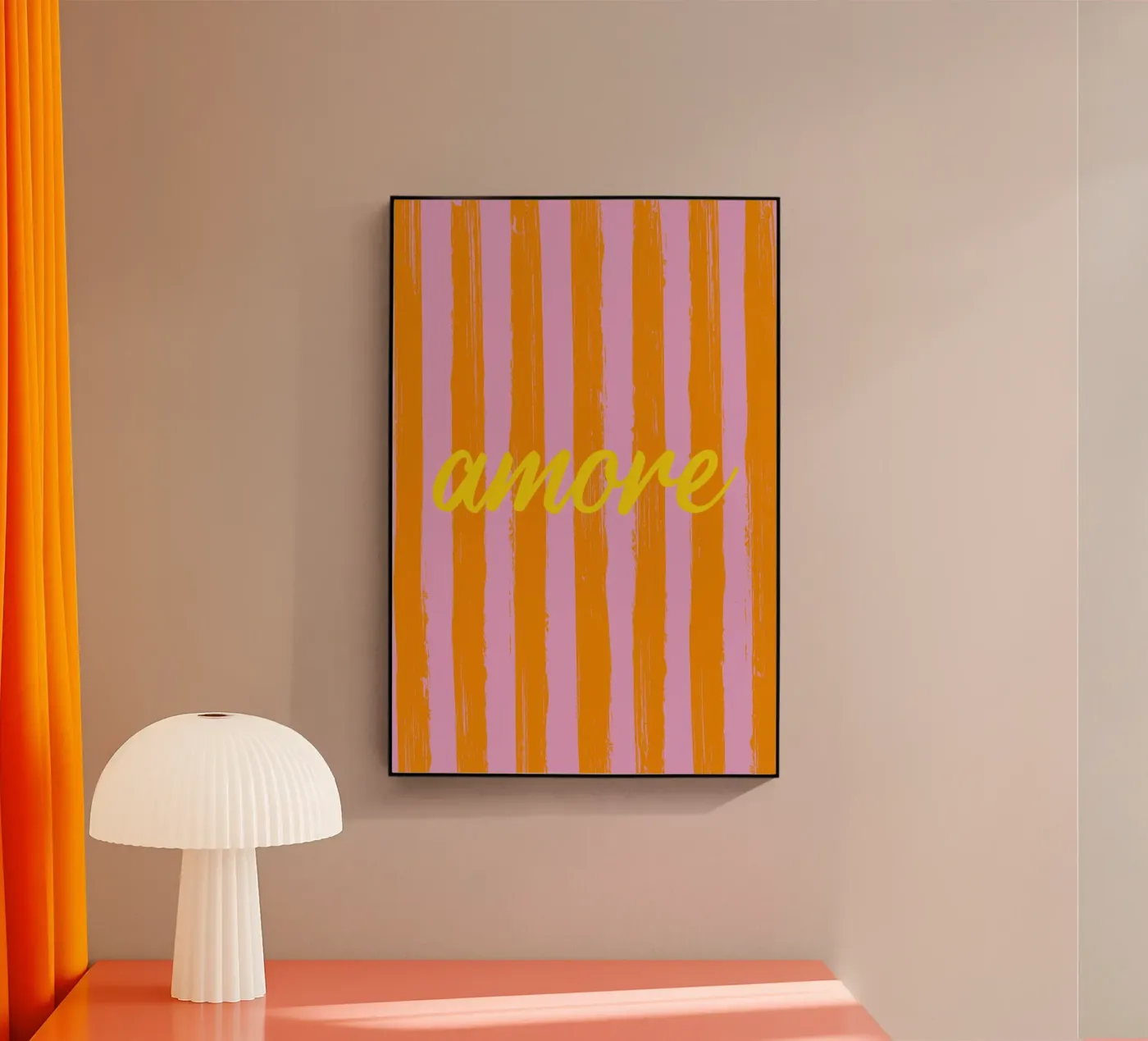 Amore a Strisce plexiglass da pierosvisuals