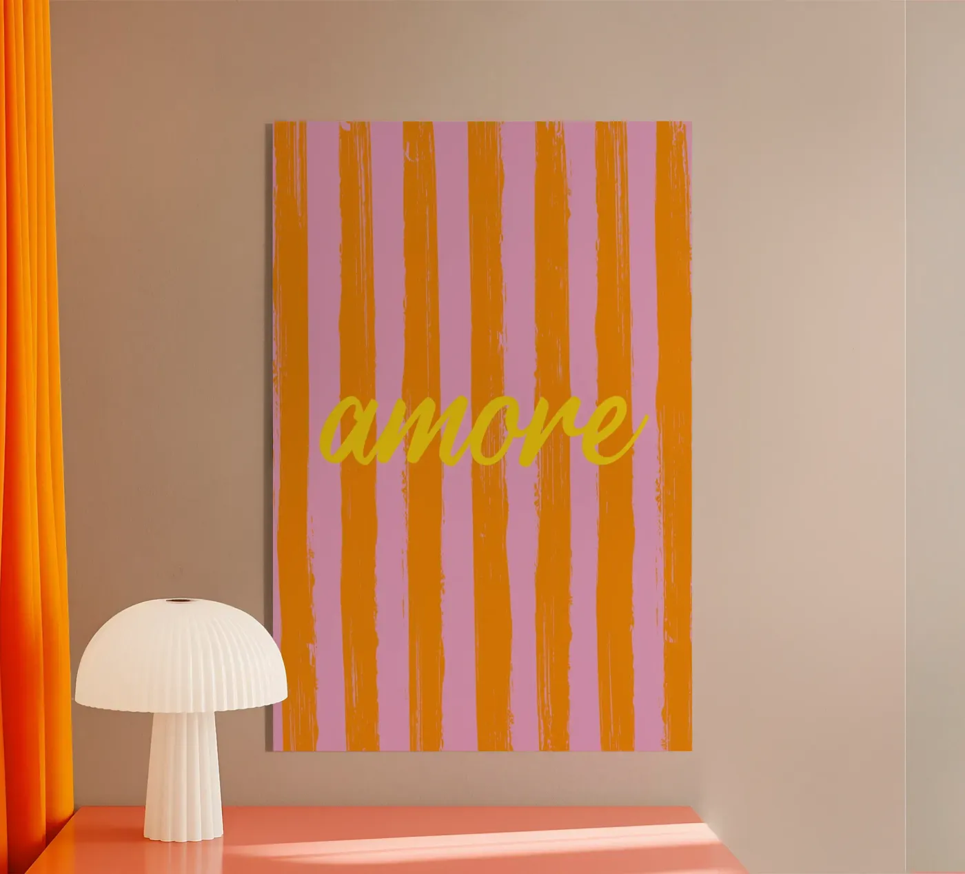 Amore a Strisce plexiglass da pierosvisuals