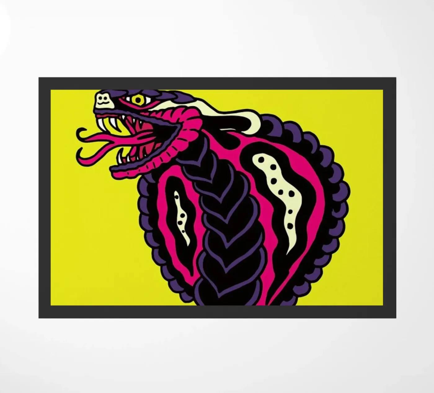 Cobra doormat by Nick Cocozza