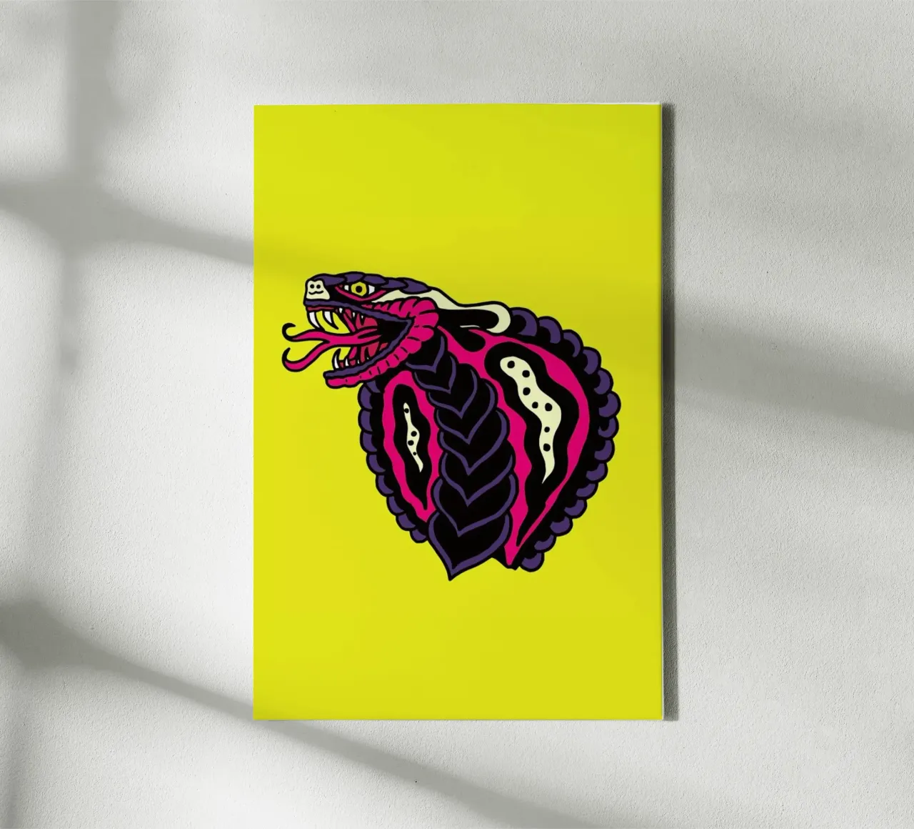 Cobra canvas by Nick Cocozza