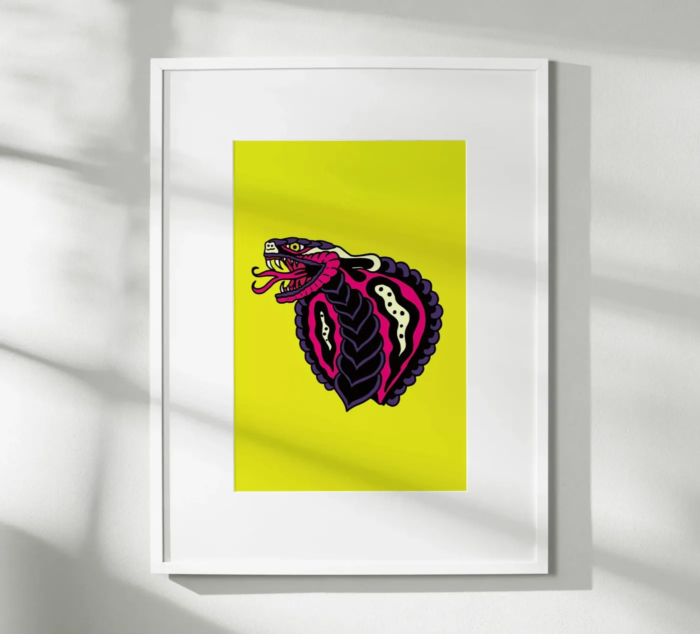 Cobra Poster von Nick Cocozza