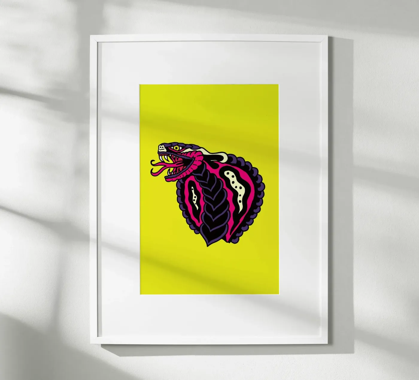 Cobra poster van Nick Cocozza