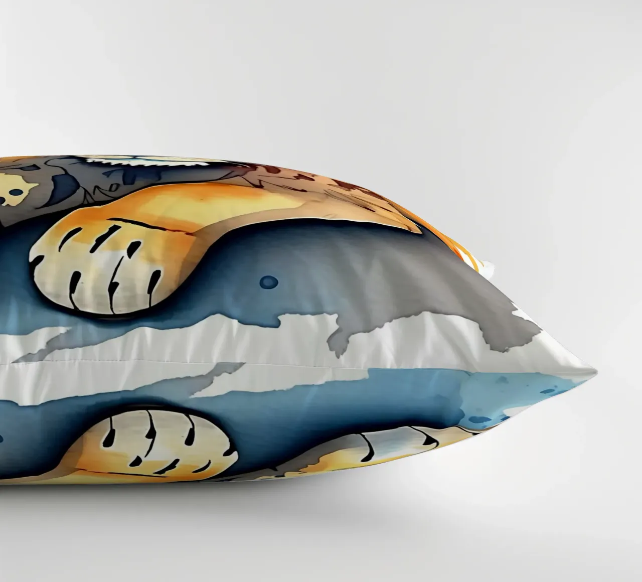 Leone_Stile_M_1 cuscino da Tierisch bunt by LK