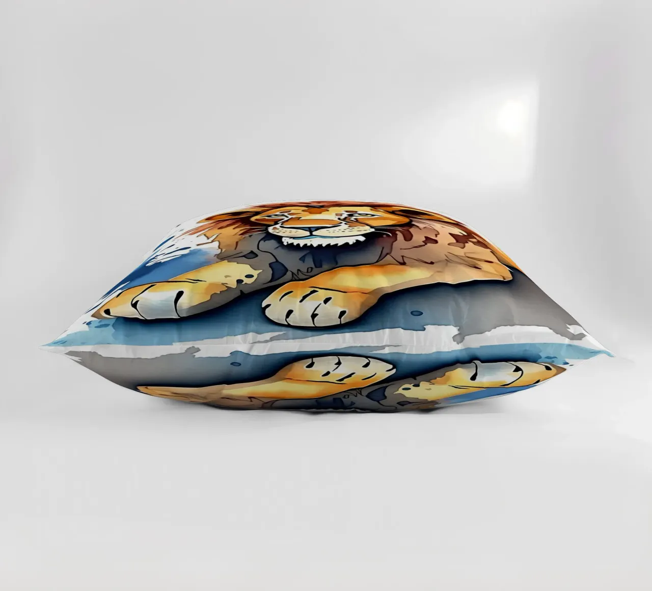 Leone_Stile_M_1 cuscino da Tierisch bunt by LK