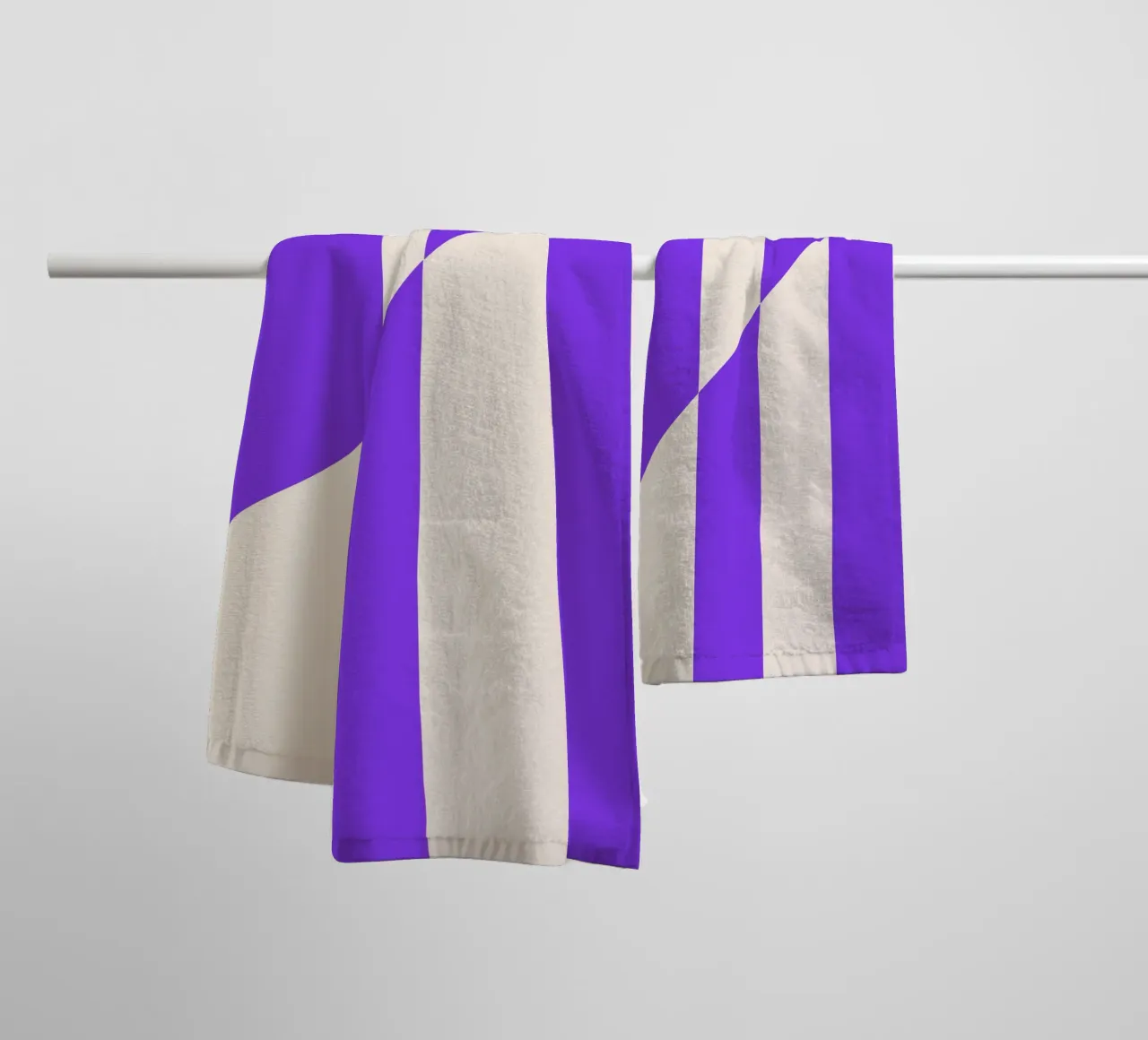Violet Grid – Bauhaus Edition asciugamano da bagno da SMPLE