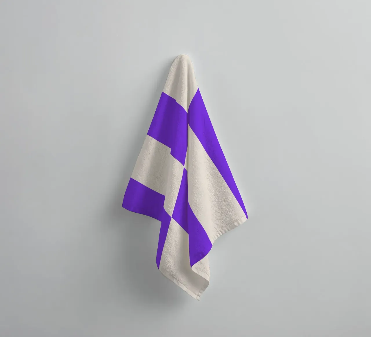 Violet Grid – Bauhaus Edition asciugamano da bagno da SMPLE