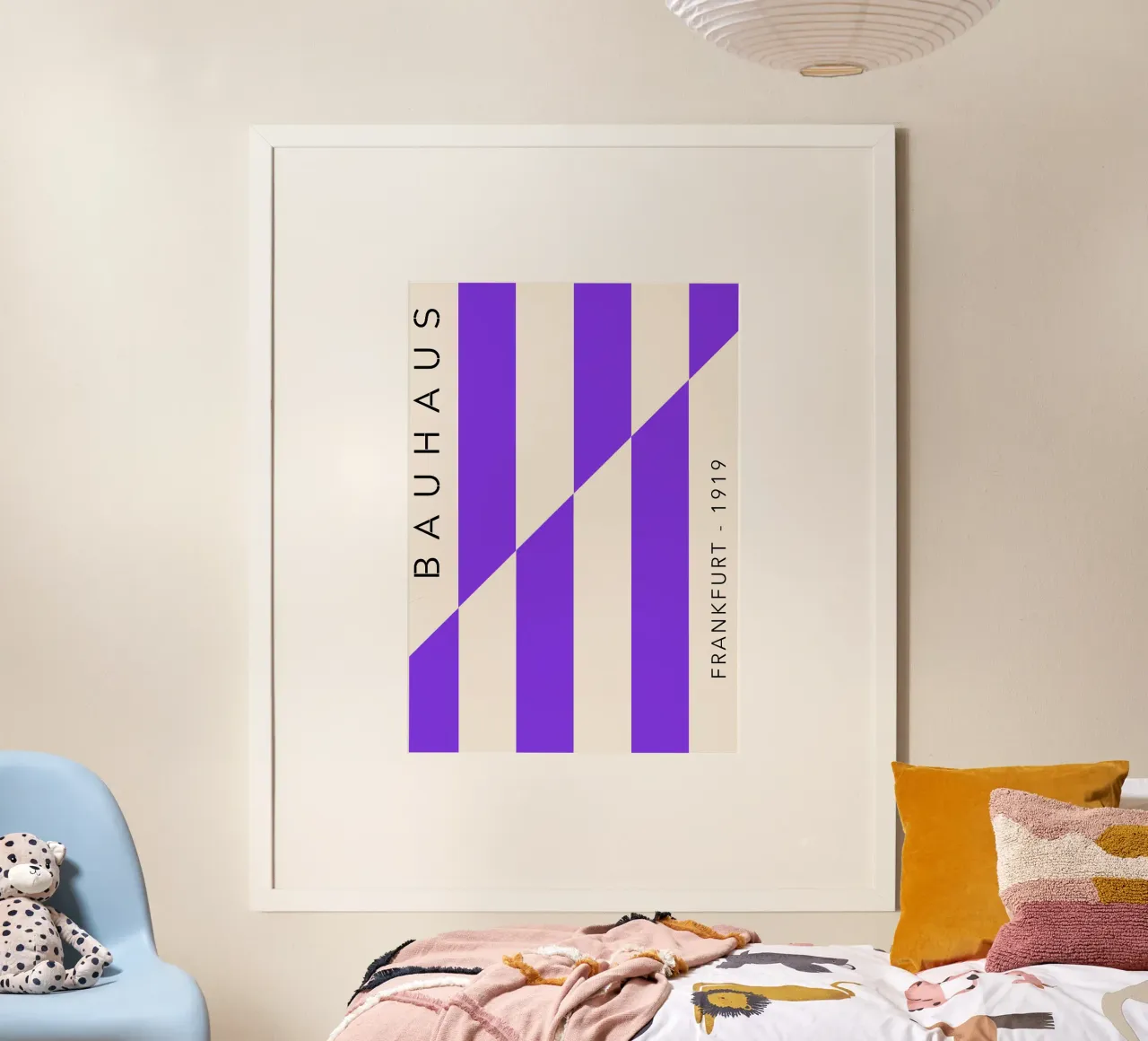 Violet Grid – Bauhaus Edition carta hahnemühle da SMPLE