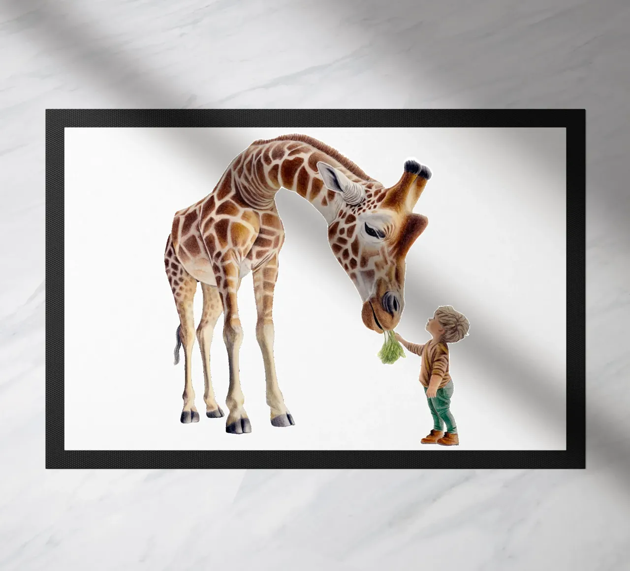 Groot en klein deurmat van Graphit und Farbe