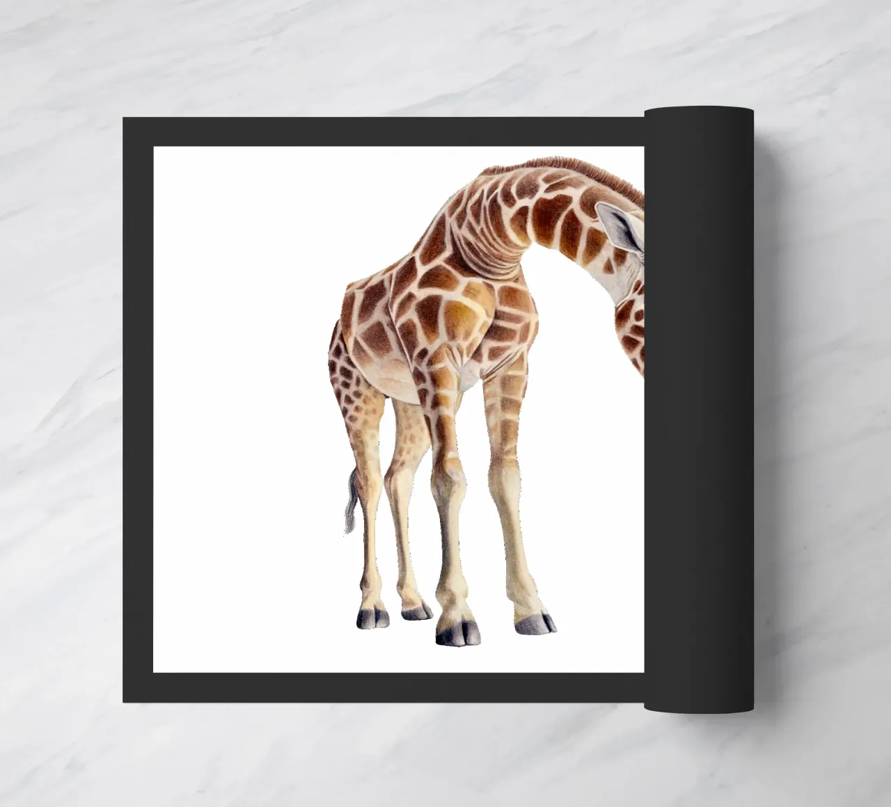 Groot en klein deurmat van Graphit und Farbe