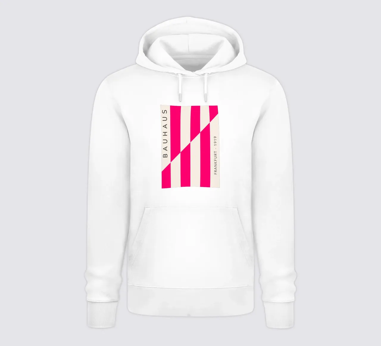 Frankfurt Lines – Magenta Edition felpa con cappuccio da SMPLE