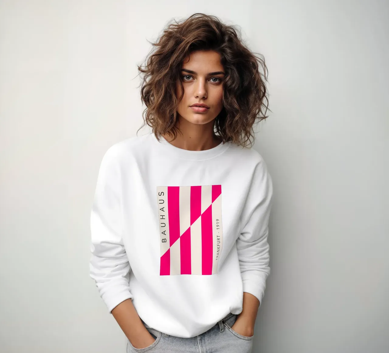 Frankfurt Lines – Magenta Edition felpa da SMPLE