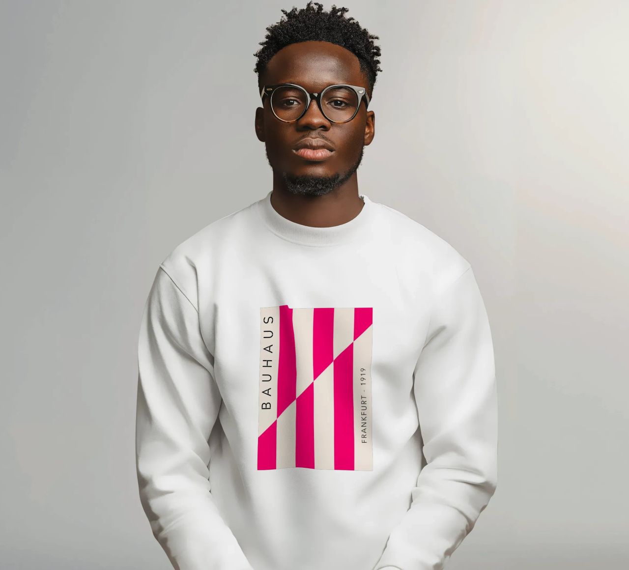 Frankfurt Lines – Magenta Edition sudadera de SMPLE