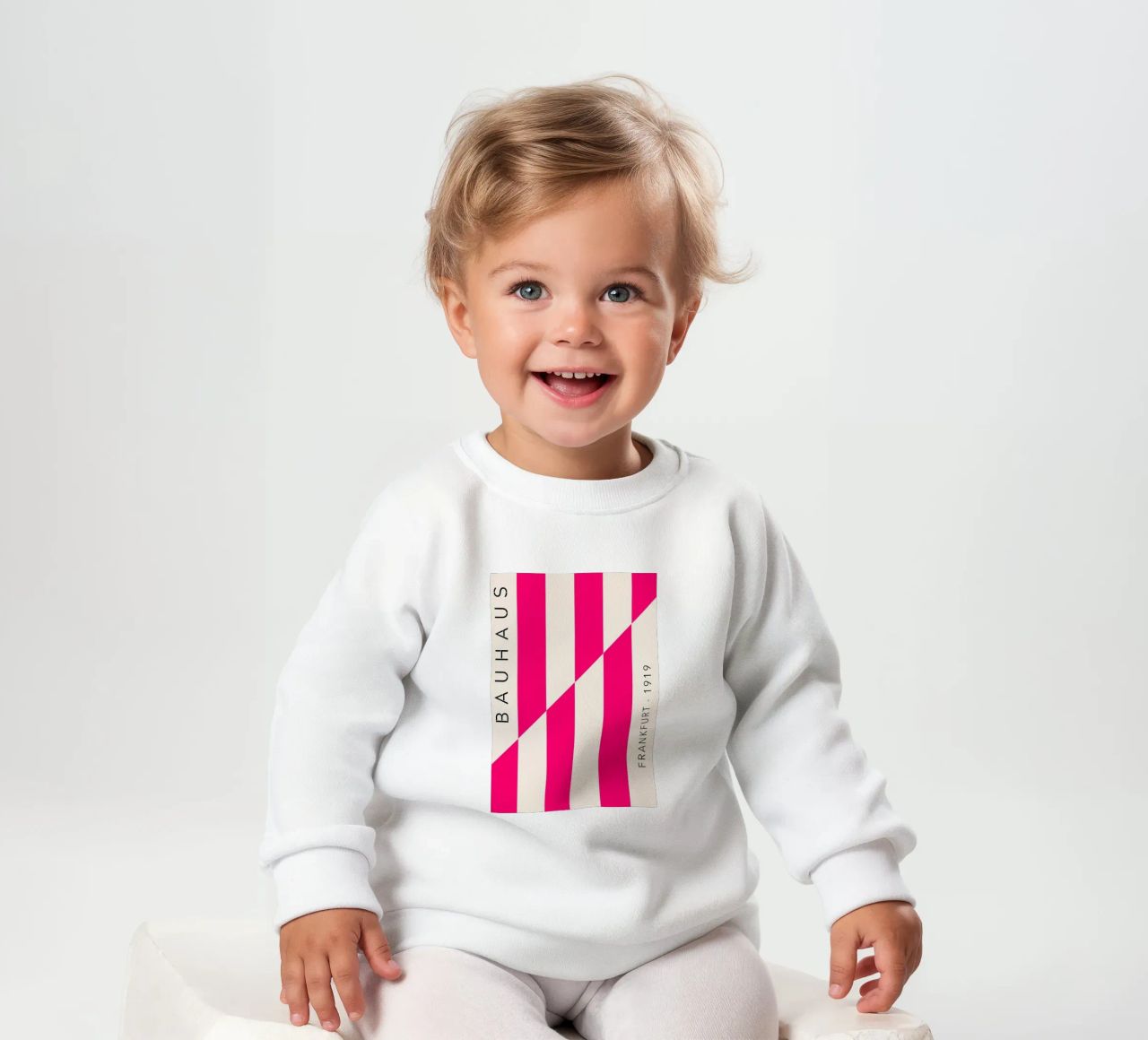 Frankfurt Lines – Magenta Edition sudadera de bebé de SMPLE