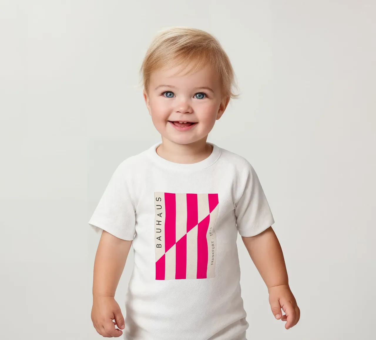 Frankfurt Lines – Magenta Edition baby t-shirt by SMPLE
