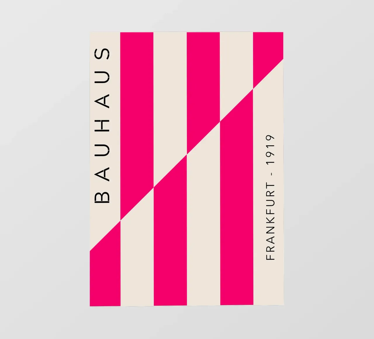 Frankfurt Lines – Magenta Edition papier peint photo de SMPLE