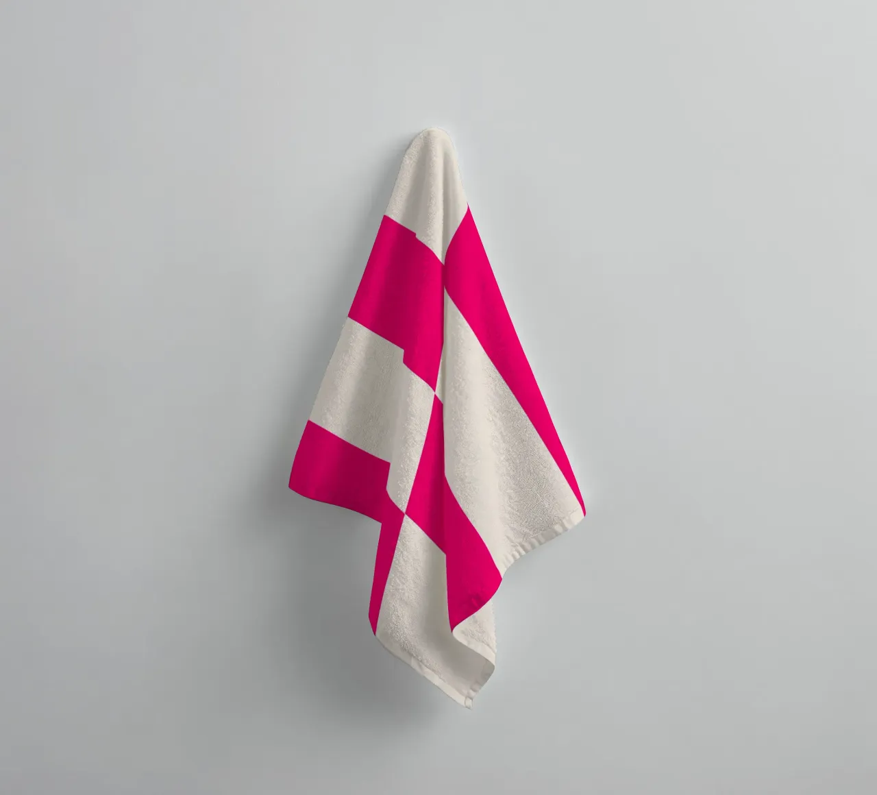 Frankfurt Lines – Magenta Edition badhanddoek van SMPLE