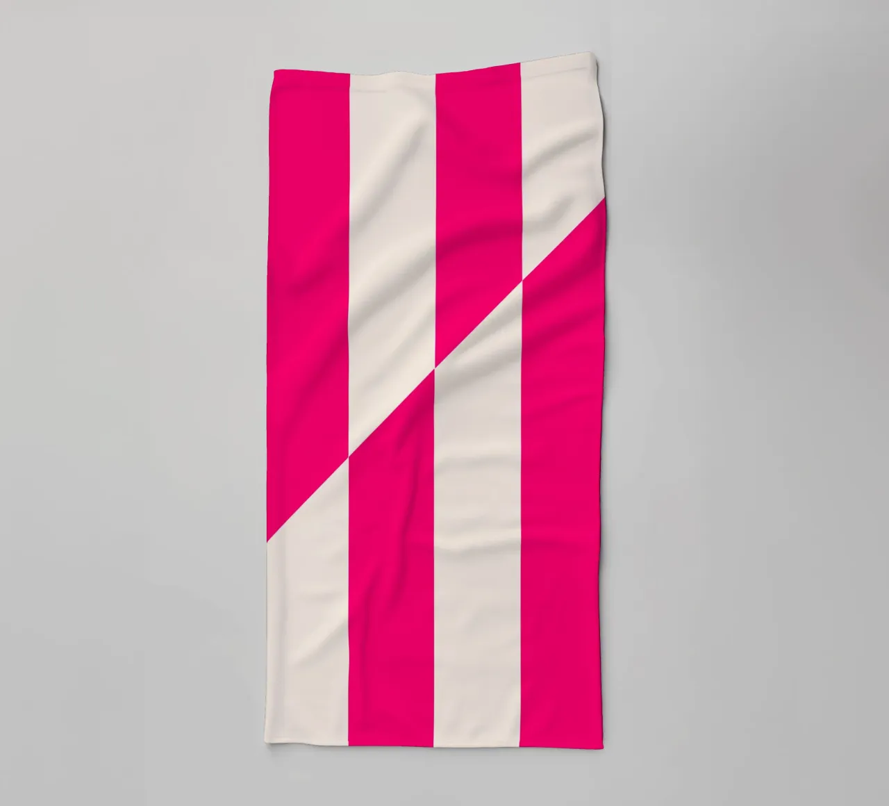 Frankfurt Lines – Magenta Edition badhanddoek van SMPLE